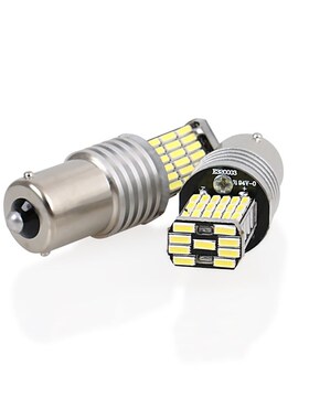 倒车led灯改装超亮汽车流氓倒车灯泡鹰眼辅助灯后尾灯T15T201156