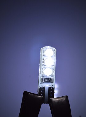 示宽灯改装汽车led透镜t10小灯泡超亮车外灯日行灯行车灯插泡通用
