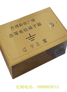 等电位端子箱MEB暗装局部机房楼层明装总等电位联结端子箱布线箱