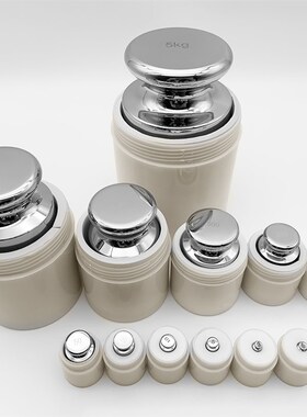 F1M1级小砝码套装不锈钢称砣校准电子秤天平秤标准1公斤2kg5kg500