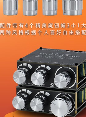 XINYI Sini Audio蓝牙5.0带前级高低音调节立体声数字功放板模块