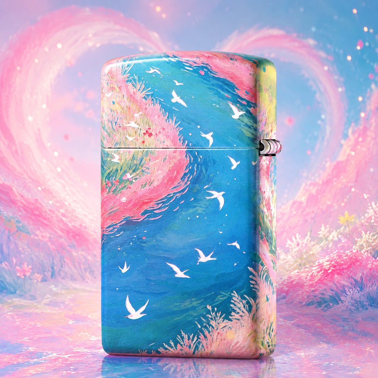 ZIPPO清仓 纤巧系列 心动正品防风煤油打火机送透明壳 送生日礼物 仓纤实拍商品图