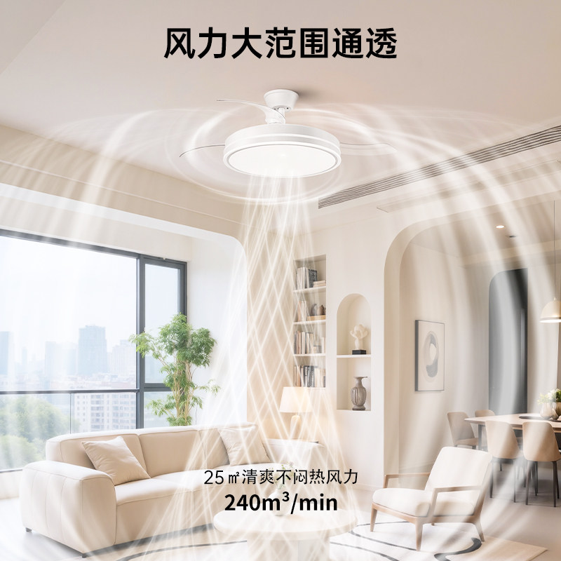美的隐形风扇灯【1级能效】