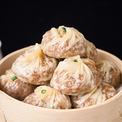 任选4件咸蛋黄芝士奥尔良鸡肉纸皮烧麦速冻早餐4个装60g