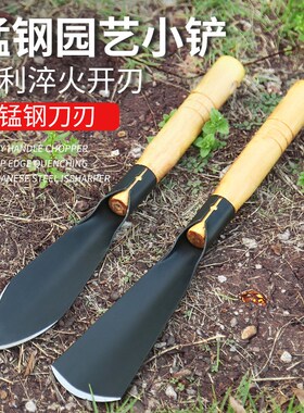 德国挖野菜神器锰钢家用种花菜专用小铲子园艺铲户外挖土赶海工具