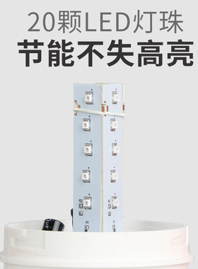 LED声光报警器频闪报警灯LTE-6102J音量可调警示灯带开关控制220V