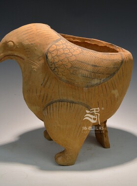 仰韶文化陶罐 出土古董收藏 酒店软装工艺品摆件 仿古陶器 艺术品