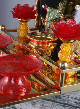 多尊佛像摆件不锈钢佛龛大挂家用龛挂神像号座财神神观墙座佛供奉