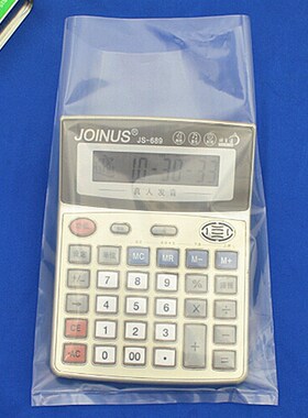 高压袋平口袋20*30厘米*双面10丝PE胶袋透明塑料袋定做100只