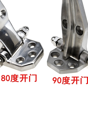 304烘箱合页冷库门 烤箱 高度铰链 工业合页 冰柜配件 冷柜门把手