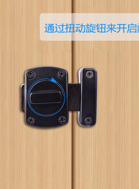 锌合金弹簧门闩锁扣门锁明装老式锁扣卫生间插销卧室反锁神器加厚