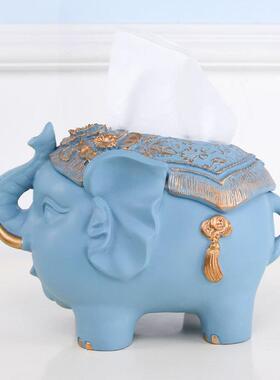 大纸巾盒客桌面餐巾盒现简象约用装饰抽厅纸UNI实盒遥控器收纳盒