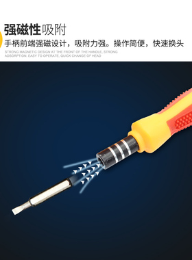 多功能螺丝刀套装31合一居家维修手机电脑拆机工具梅花六角小起子