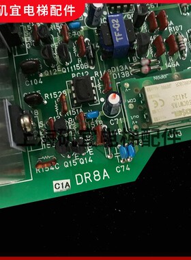 富士达电梯门机板 DR8/DR8A/DR8-C1 门机板原装进口实拍