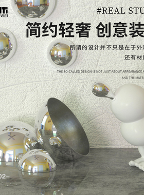 12.7-600mm精抛不锈钢半圆球亮光镜面不锈钢半球圆管堵头封口球片