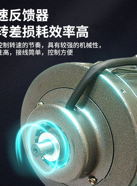 OPG欧邦调速电机6W-250W正反转金属铜线圈大扭矩低速电机马达220V