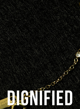 简约小众金色钻石女士手链