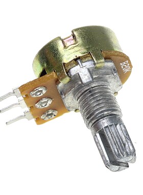 WH148 B10K 单联 音量 电位器 15MM B1K2K5K20K50K100K250K500K1M