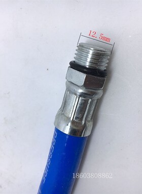 胎压枪自锁管胎压表充气带表带胎压计轮胎打气快速接头管子充气嘴