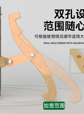 三爪拉马轴承拆卸工具轴承拔卸轮器万能拉码器取出器三脚拉马二爪