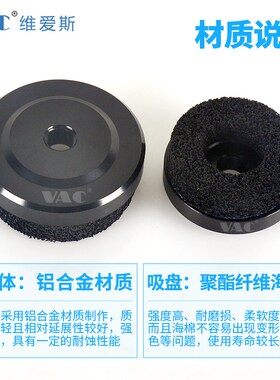 VS-40圆形海绵真空吸盘可吸纸箱/木板/钢板不平整面海绵真空吸嘴