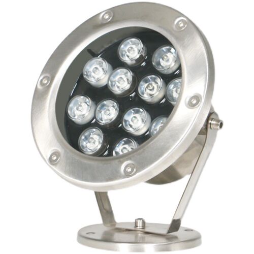 水底灯led防水鱼池水池景观七彩射灯埋地喷泉灯12V220V3w6w水下灯 - 图3