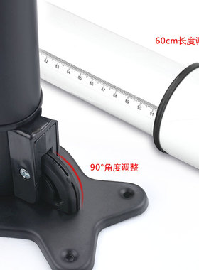 重型桌腿支架整体橱柜脚家俱支撑脚吧台脚支撑柱底盘桌脚电脑可伸