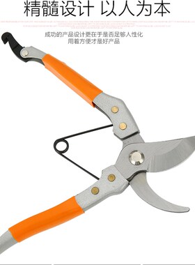进口花剪修枝剪树枝剪刀园艺剪刀粗枝剪园林剪果树剪五金工具修剪