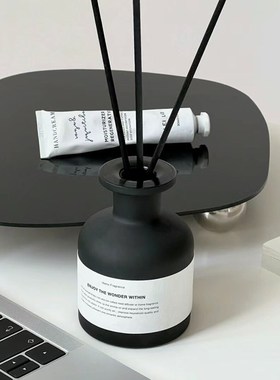 黑色系浴室台面收纳架卫生间托盘杯子收纳盘香薰托盘摆件