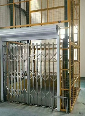 货梯升降机仓库厂房提升机液压举升机传菜电梯固定式轨道升降平台