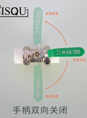 黄铜阀门PPR球阀20 25 32 40 50 63分双头活接内外丝阀门水管开关
