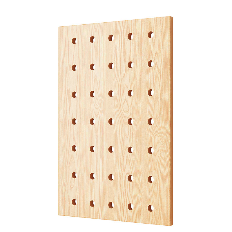 Solid wood hole board custom wall storage rack hanging board decorative partition storage rack storage rack wooden bookcase wall