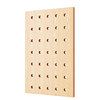 Solid wood hole board custom wall storage rack hanging board decorative partition storage rack storage rack wooden bookcase wall
