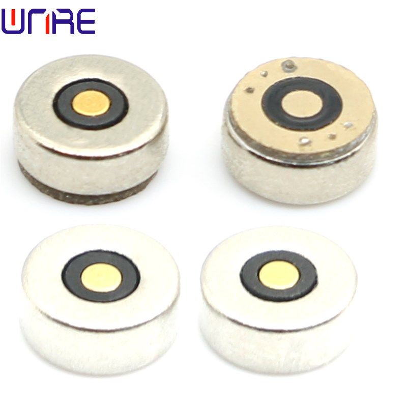 Round smart ring magnetic charging compartment with Android type-c ring charging interface male and female connector