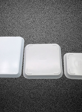 白色首饰托盘DIY手编吊坠 散珠配件收纳盒塑料首饰展示存放盘