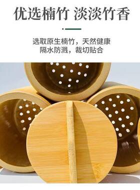 竹筒饭蒸筒整竹蒸饭专用桶纯天然手工一体成型老竹甑子蒸米饭家用