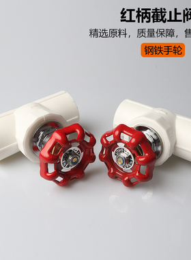 PPR水管阀门升降式截止阀4分20球阀6分25闸阀ppr大流量水管配件