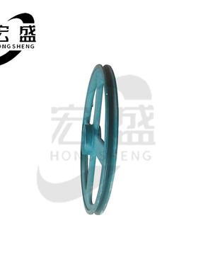 三角皮带轮A  A型 单槽 14A1 外径约350  14英寸 三角带轮 铸件