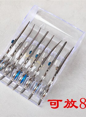 美发剪刀收纳架子插座盒发型师工具理发店放置剪刀座高档防滑固定