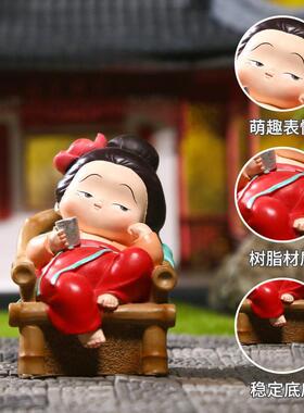 唐仕女摆件古风女孩桌面装饰品西安文创纪念品少女心礼物女可爱