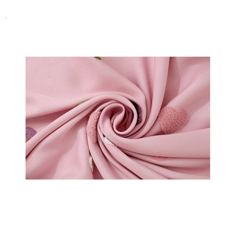 Chinese style simple modern curtains and screens for princess room pink living room bedroom bay window home fabric