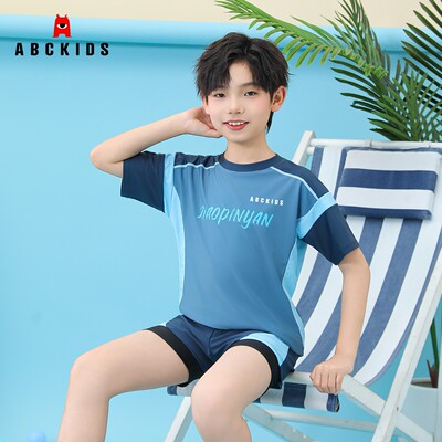 【拍一发六】Abckids夏季新款时尚泳衣