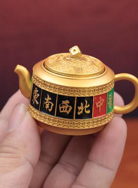 新款麻将转转把把壶转转发财麻将把把壶桌面摆件工艺品送礼手把件