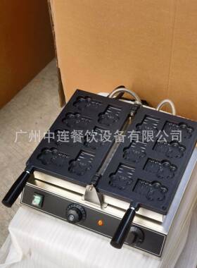 中连电热7个6个猫爪烧凯蒂烧蛋糕机器小猫掌华夫饼鸡蛋糕机小吃机