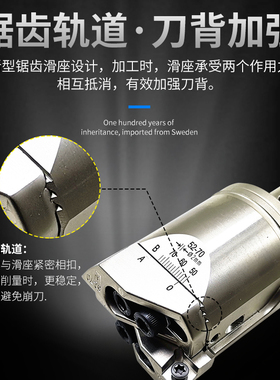 新款TCT带齿双刃粗镗RBH镗刀加工中心镗刀可调式粗镗头升级粗搪头