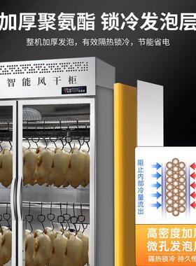 冰斯曼智能干晾柜鸭柜商用烧鹅腊五花肉烤烧鸭风干保鲜除BSMLYG湿