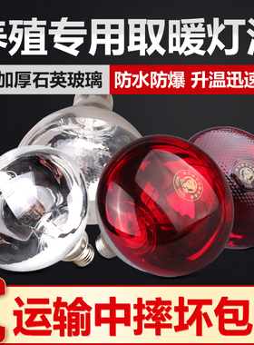 保温灯猪用小鸡养殖场专用保暖灯仔猪舍育雏加热烤灯兽用取暖灯泡