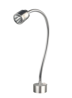 LED超聚光灯高亮度远距离机床工作台灯5W 24V220V螺丝固定射灯