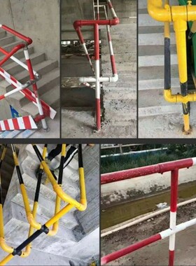建筑工地楼梯扶手连接件定型化临边防护配件基坑防护栏48管连接件