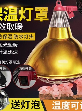 德国品质养殖场保温灯可调温育雏鸡苗仔猪用取暖灯泡养殖加热畜牧